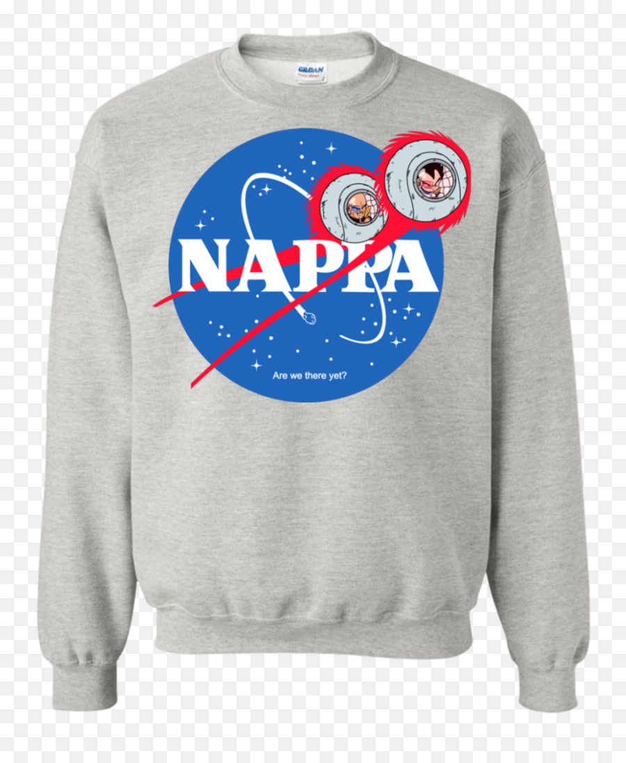 Download Nappa Nasa Crewneck Sweater Teem Meme Png Logo - Bts Funny Meme Hoodie,Nasa Png