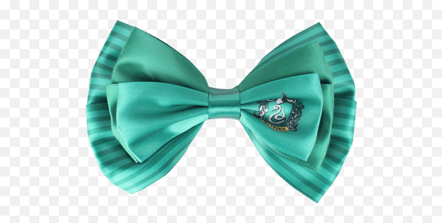 Harry Potter - Slytherin Hair Bow Hair Bows Blue Png,Slytherin Png