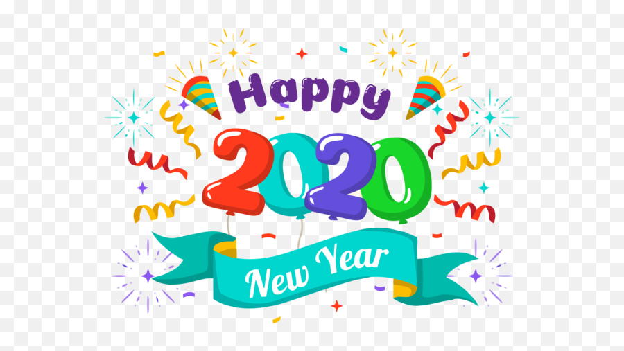 Text Font Celebrating For Happy 2020 - Happy New Year 2020 Image Png,Quote Png