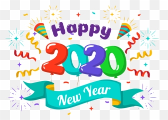 Text Font Celebrating For Happy 2020 - Happy New Year 2020 Image Png,Quote Png