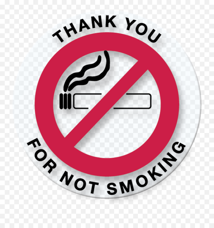 No Smoking Sticker - No Smoking Stickers Png,Red Circle Transparent Background