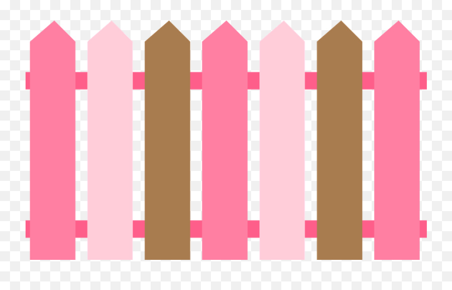 Fazendinha Png - Pink Fence Clipart,Fence Png