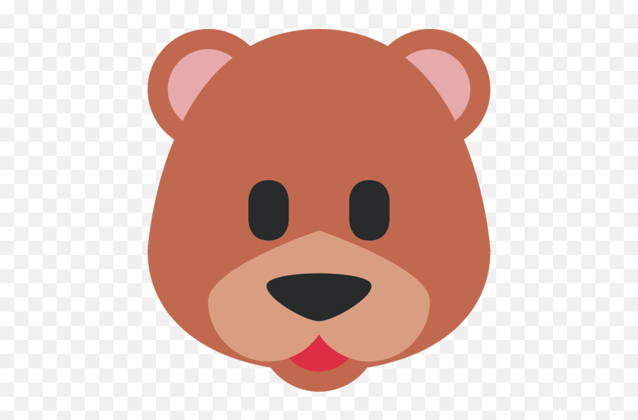 Oso Emoji - Twitter Bear Emoji Png,Oso Png