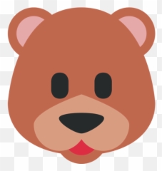 Oso Emoji - Twitter Bear Emoji Png,Oso Png