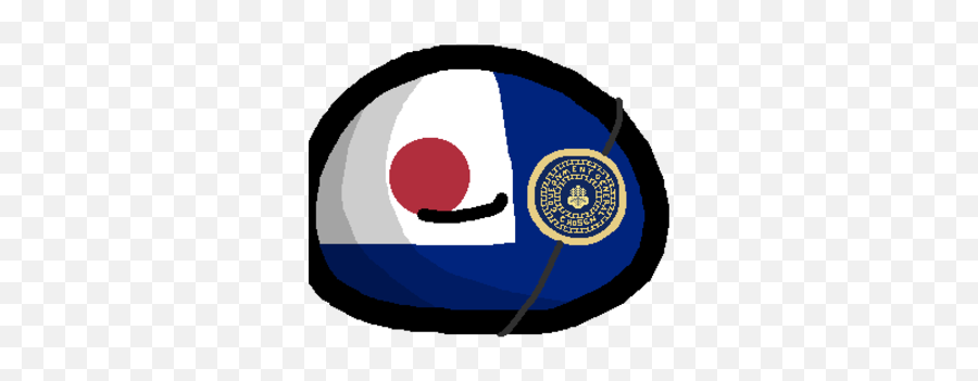 Japanese Koreaball Polandball Wiki Fandom - Circle Png,Japanese Flag Png