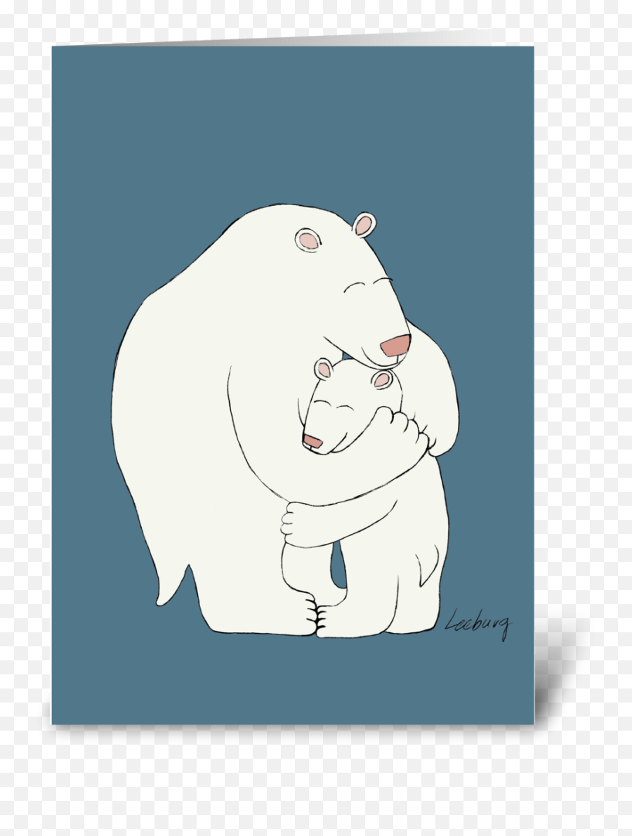 Polar Bear Fatheru0027s Day - Cartoon Png,Polar Bear Transparent Background