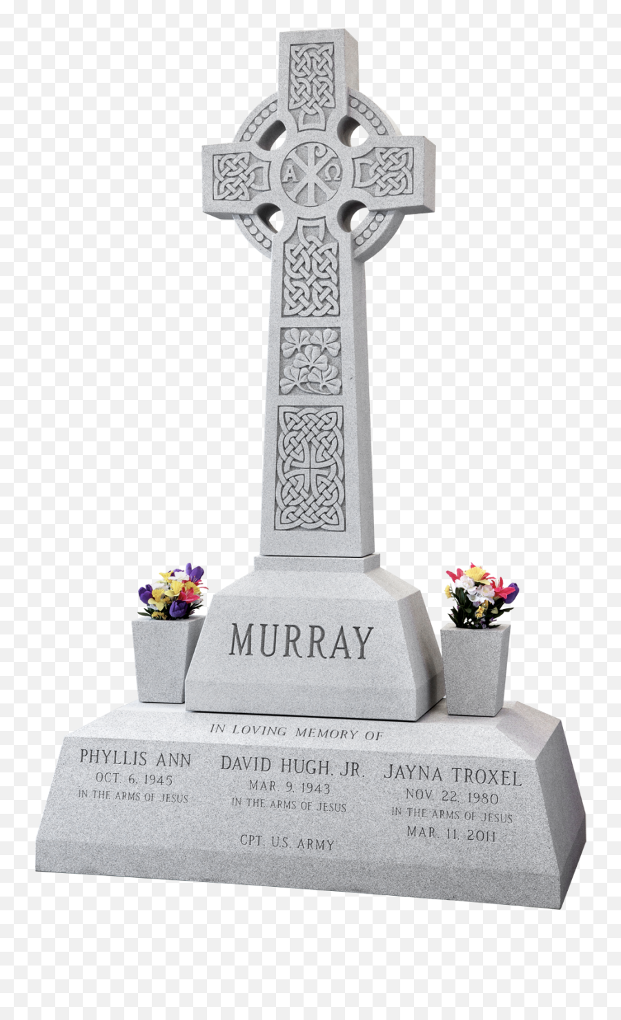 Celtic Crosses 2 - Celtic Cross Headstones For Cemeteries Headstone Png,Jesus On Cross Png