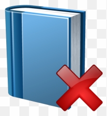 Book Icon Png - Delete Icon