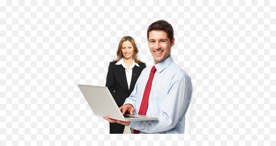 Business People With Notebook Laptop Png - 13457 Business People Images Png,Laptop Png