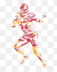 Travis Kelce Kansas City Chiefs Apparel T Shirt Pixel Art 2 Sweatshirt - Travis Kelce Pixel Art Png,Kansas City Chiefs Logo Png