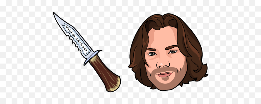 Supernatural Sam Winchester Cursor U2013 Custom Browser - Cartoon Png,Dean Winchester Png