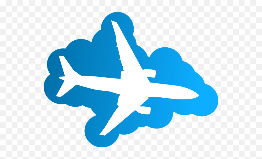 Cartoon Plane Clipart - Clip Art Bay Plane In The Sky Png,Airplane Clipart Transparent Background
