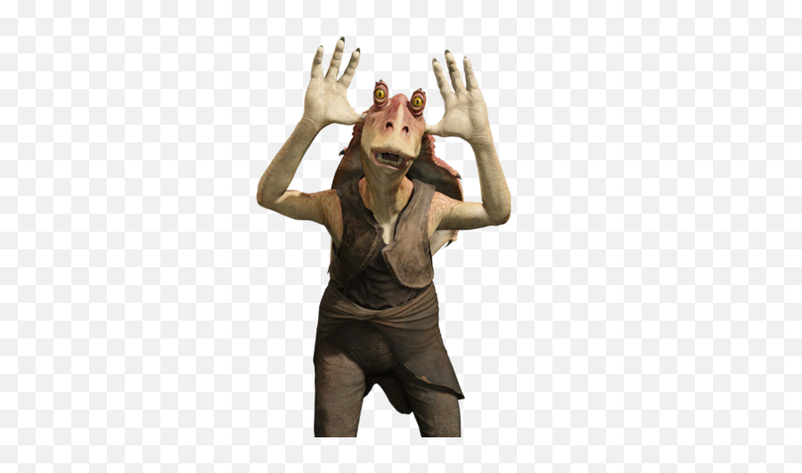 Jar Binks - Would Win Boi Meme Png,Jar Jar Binks Png