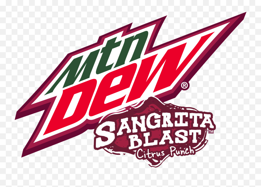 Mountain Dew Sangrita Blast Logo - Mountain Dew Code Red Logo Png,Mountain Dew Logo Png