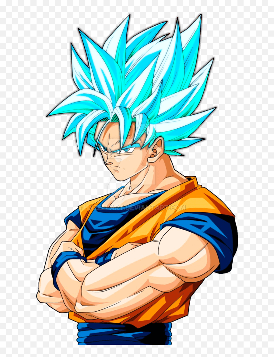 Goku Ssj Blue Png - Perfected Super Saiyan Blue Goku, Transparent