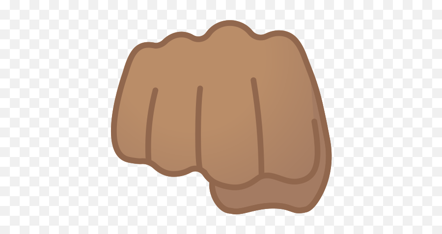 Oncoming Fist Emoji With Medium Skin - Black Fist Bump Emoji Png,Fist Emoji Png