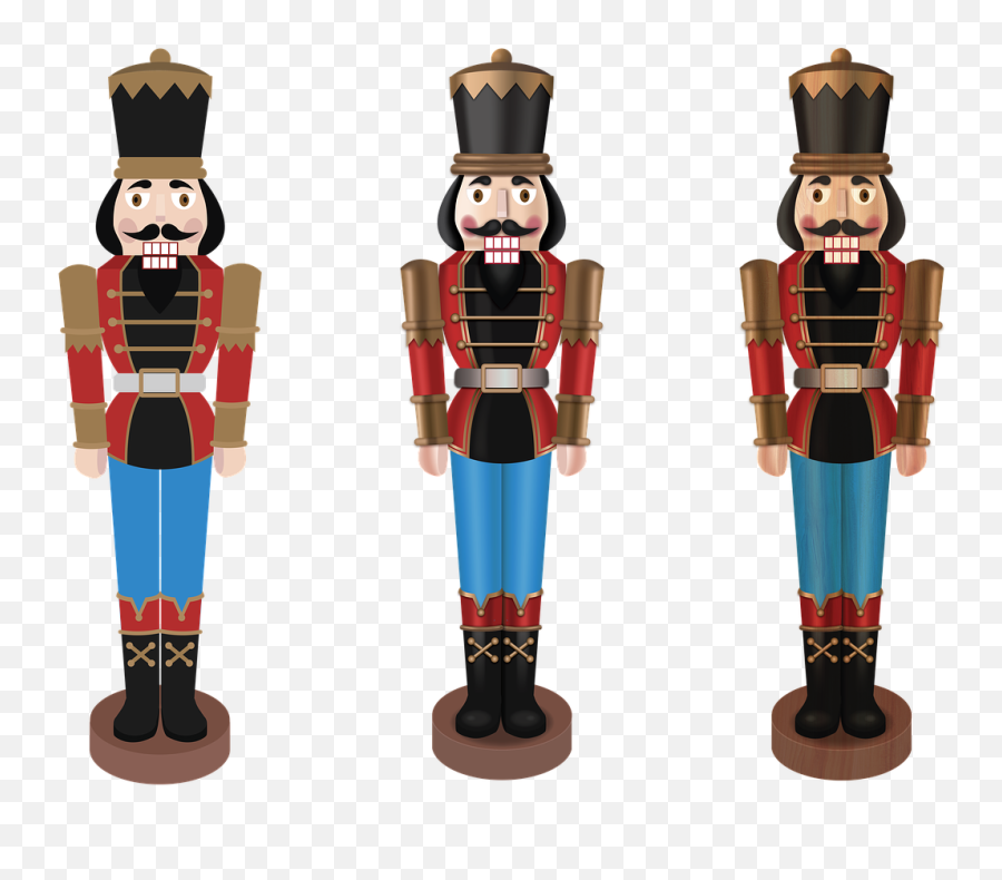 Nutcracker Christmas Figurine - Pyotr Ilyich Tchaikovsky Png,Nutcracker Png