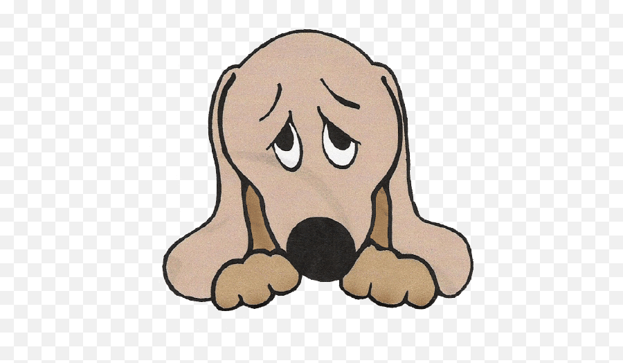 Dog Clipart Dof - Sad Dog Face Clipart Png,Sad Dog Png