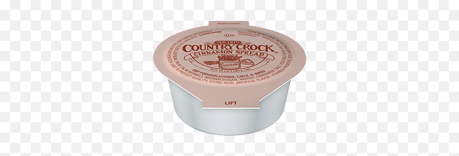 Country Crock Cinnamon Spread Portion Cups 10g - Lid Png,Cinnamon Png