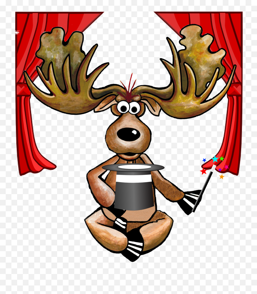 Moose - Talentshow Happy Thanksgiving Moose Transparent Trick Or Treat Moose Png,Moose Transparent