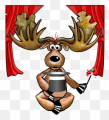 Moose - talentshow Happy Thanksgiving Transparent Trick Or Treat png