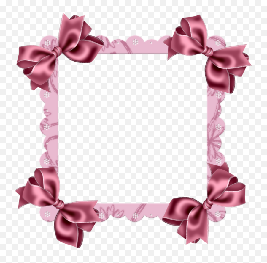 Christmas Frame Transparent With Bow - Frame On A Purple Background Png,Christmas Frame Transparent