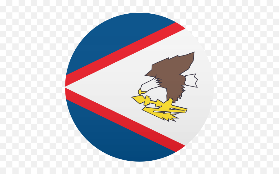 American Samoa Cut And - Bendera Samoa Amerika Png,American Flag Emoji Png