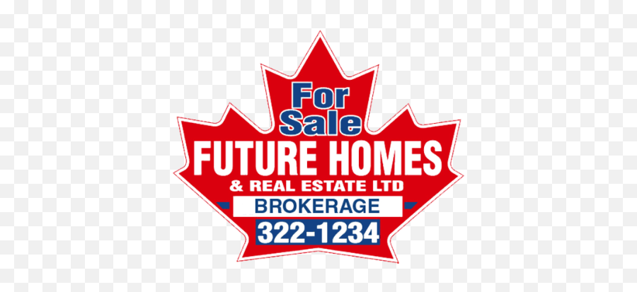 Maple Leaf Logo Future Homes U0026 Real Estate Ltd Brokerage - Lilin Elektrik Png,Red Leaf Logo
