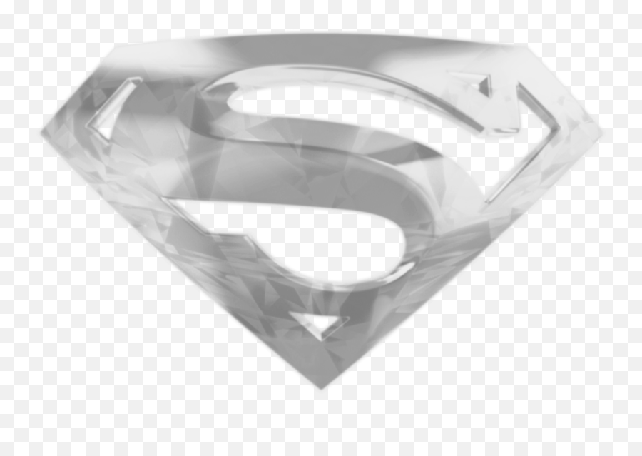 Silver Superman Logo Png 3 Image - Silver Superman Logo Png,Supermans Logo