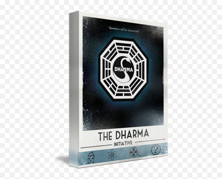Lost Dharma Poster - Dharma Initiative Logo Png,Dharma Initiative Logo