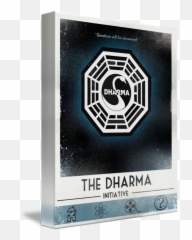 Lost Dharma Poster - Initiative Logo png