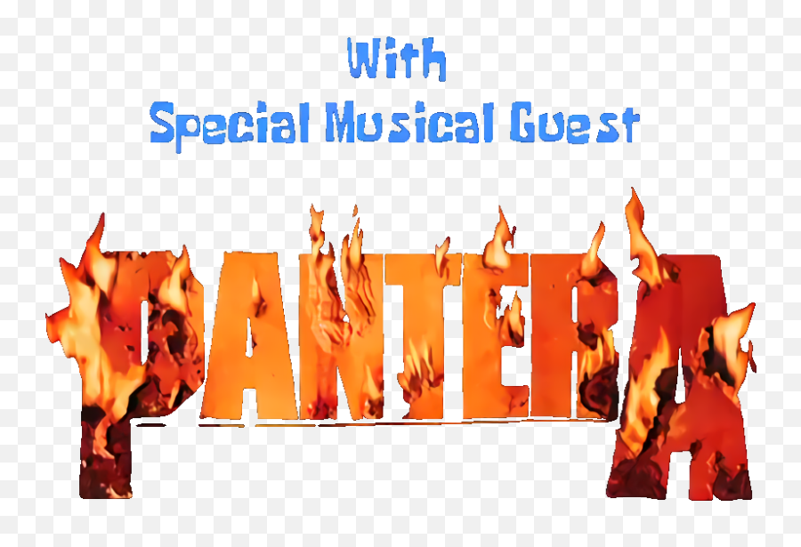 With Special Musical Guest Pantera - Pantera Reinventing The Steel Png,Pantera Logo Png