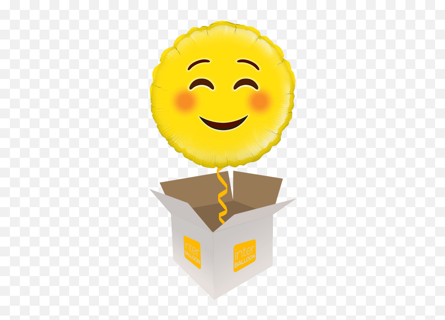 Ilford Helium Balloon Delivery In A Box - Baloon Numer 1 Png,Balloon Emoji Png