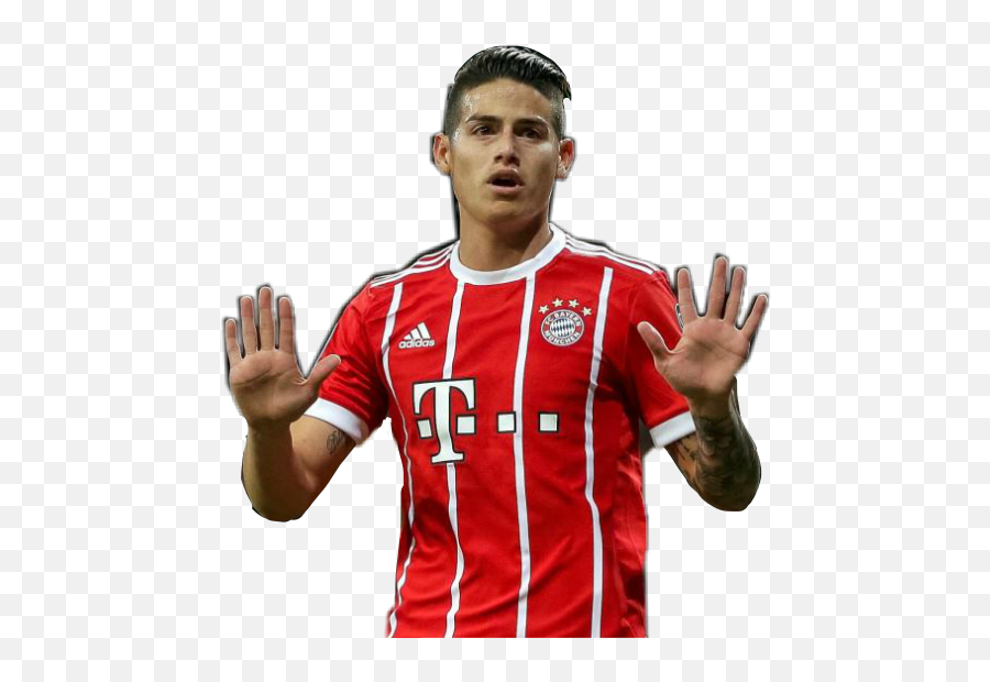 Jamesrodriguez Fcbayern Sticker By James Rodríguez - Thiago Alcantara Jurgen Klopp Png,James Rodriguez Png