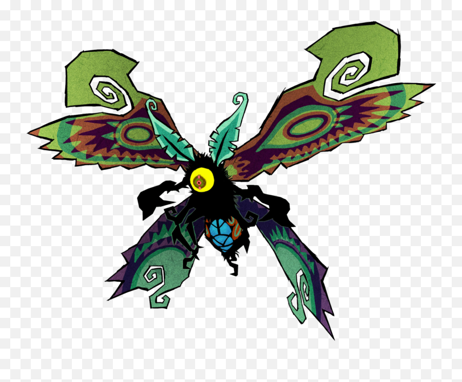 Mothula - Zelda Wiki Legend Of Zelda Wind Waker Monsters Png,Mothra Png