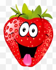 Puzzles - Cartoon Clip Art Fruits Png,Fresa Png