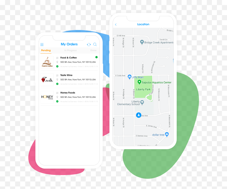 Delivery App - Smartphone Png,Phone Order Icon