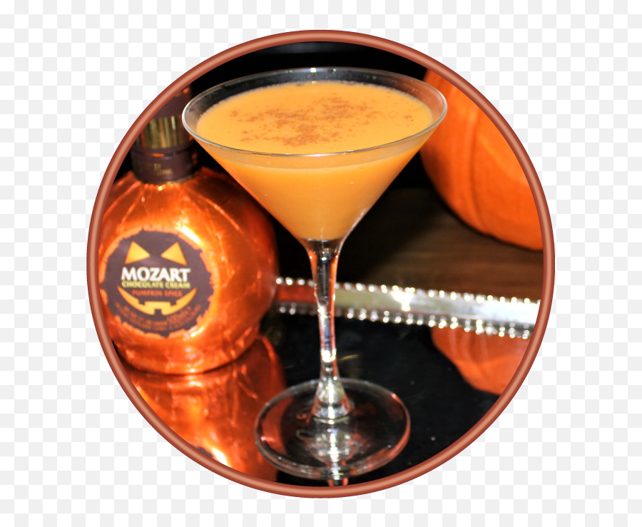 Mozart Pumpkin Martini - Niche Import Co Great Seal Of The United Png,Martini Png
