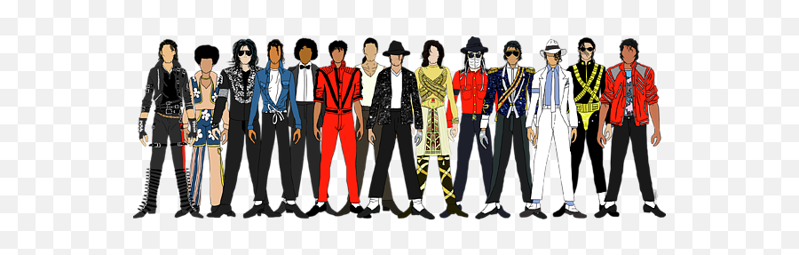 Outfits Of Michael Jackson Carry - All Pouch Outfit Michael Jackson Clothes Png,Michael Jackson The Life Of An Icon