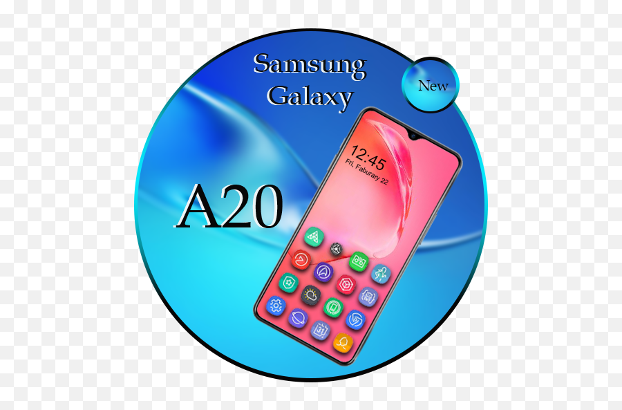 Samsumg Galaxy A20 Themes Apk 1 - Feature Phone Png,Galaxy S Icon Pack