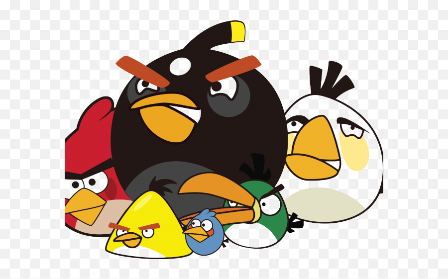Angry Bird Clipart - Imagens Angry Birds Png Transparent Png Clip Art Of Angry Bird,Angry Bird Icon