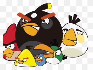 Angry Bird Clipart - Imagens Birds Png Transparent Art Of