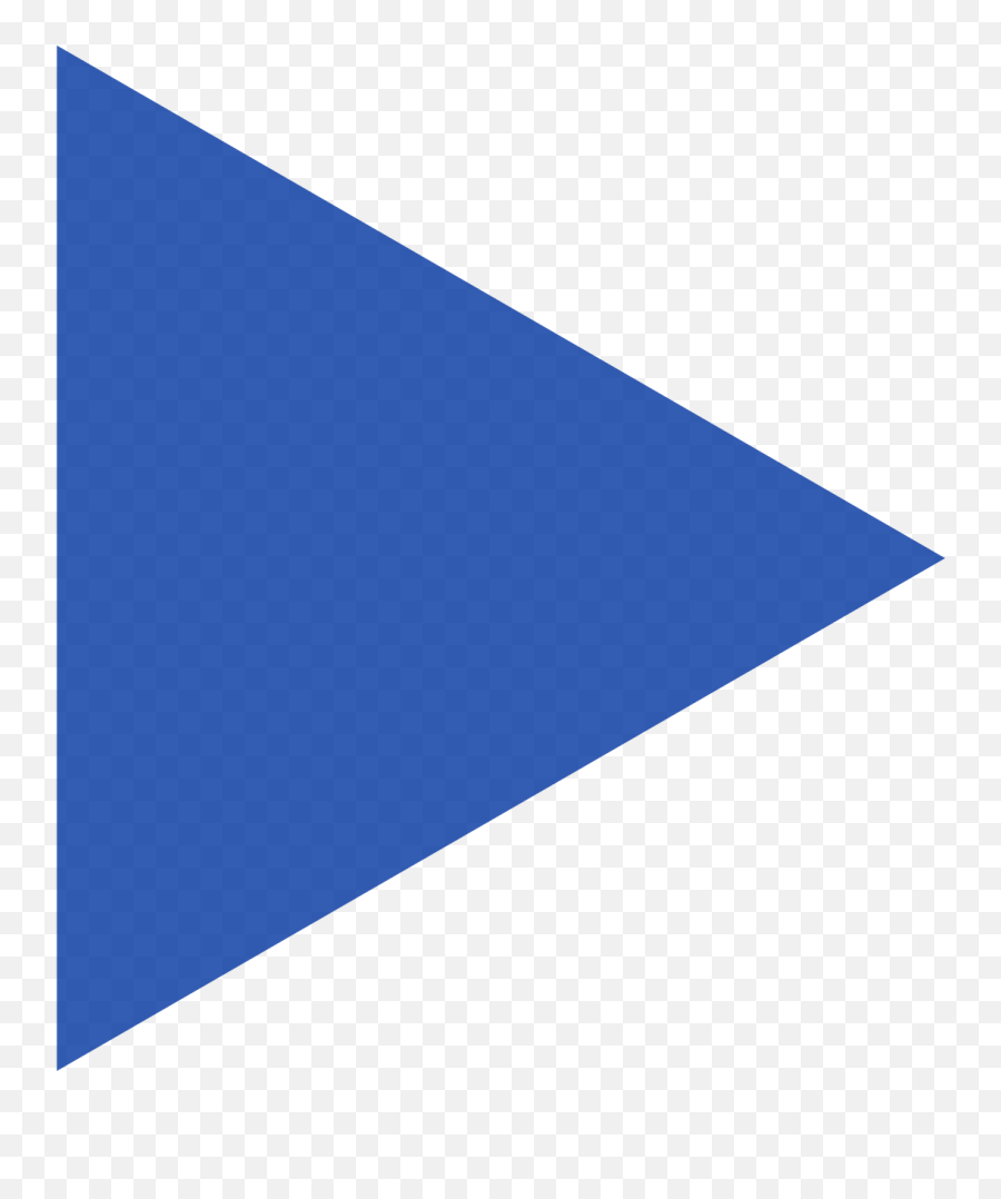 Triangle Png - Blue Transparent Arrow Vector Png,Blue Triangle Png