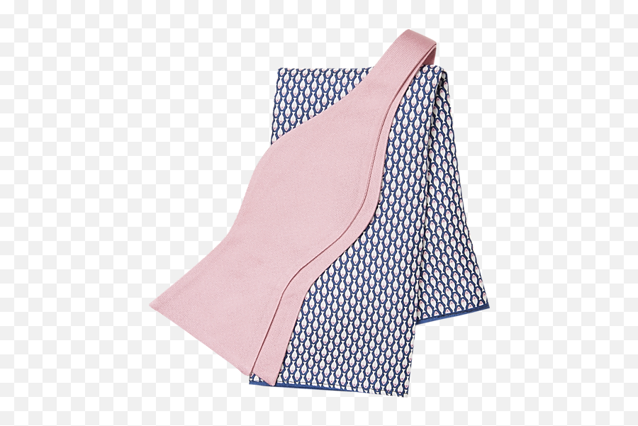 Tommy Hilfiger Pink With Navy Fish Bow Tie U0026 Pocket Square - Folding Png,Tommy Hilfiger Icon Collection