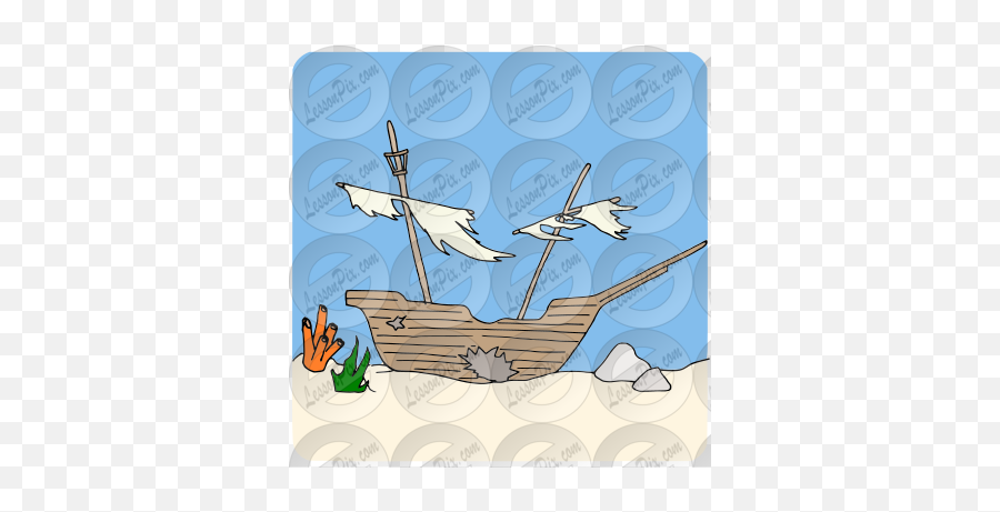 Sunken Ship Picture For Classroom Therapy Use - Great Dhow Png,Shipwreck Icon