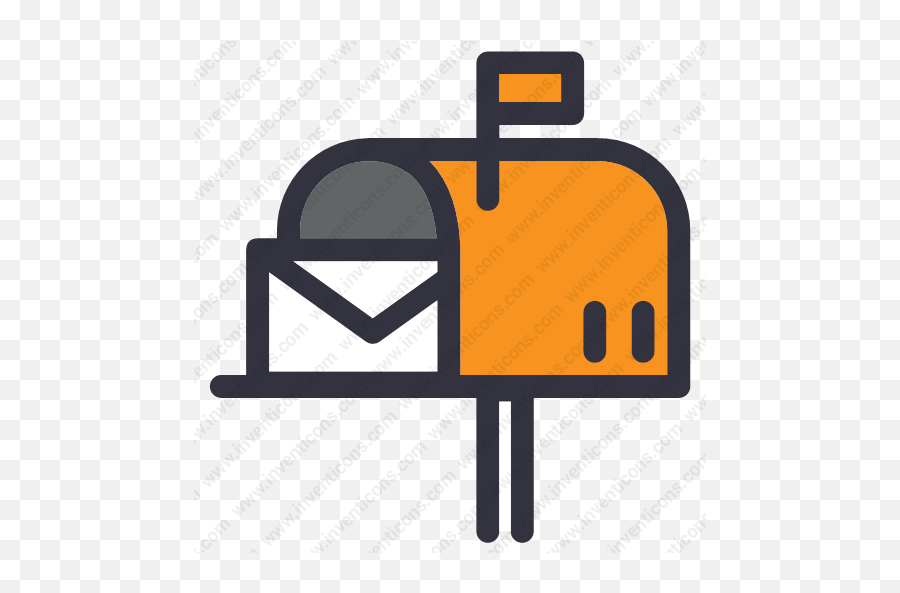 Download Mailbox Vector Icon Inventicons - Mailbox Color Icon Png,Email Inbox Icon