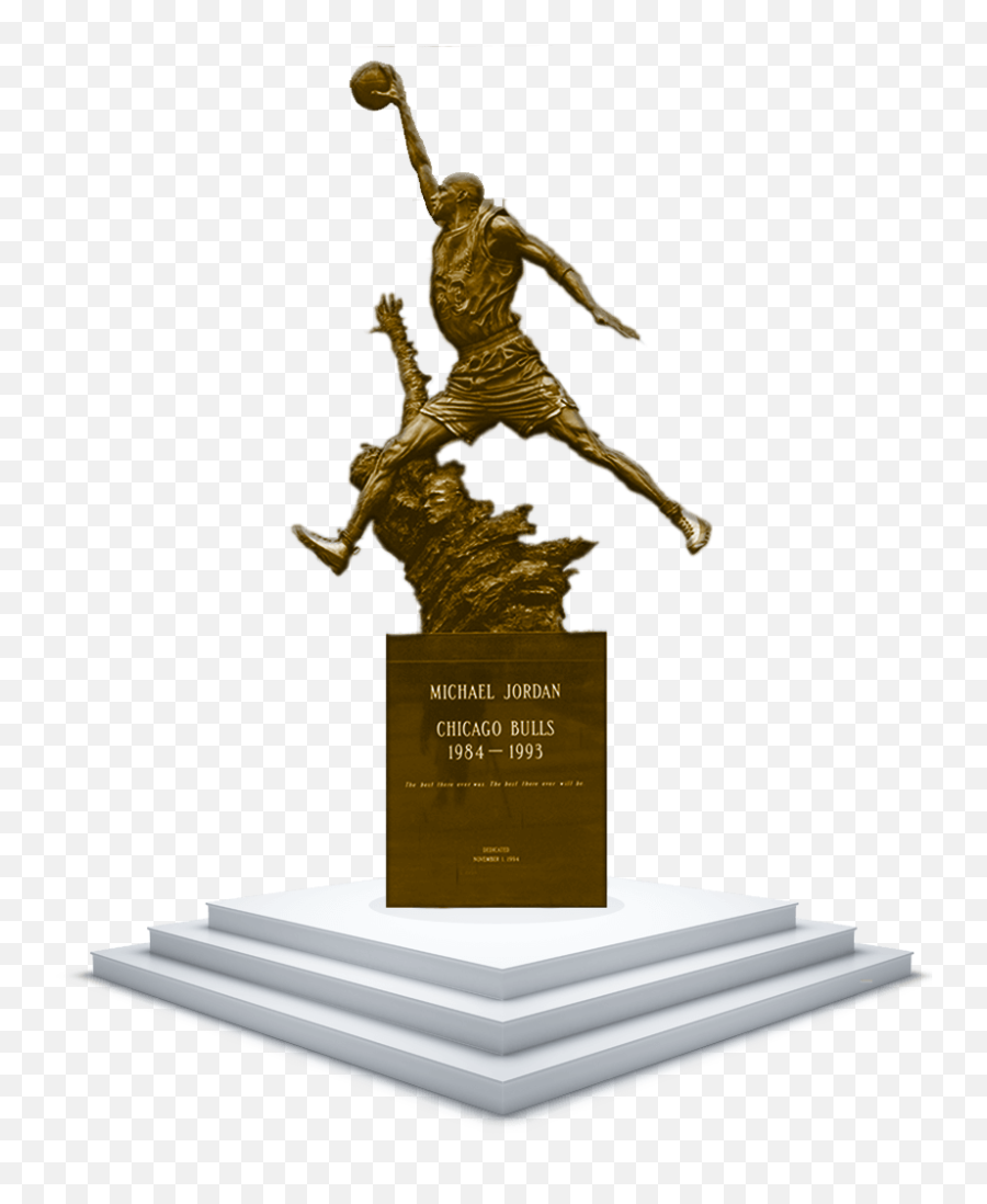 Download Air Jordan Xvii - Michael Jordan Statue Png Png Michael Jordan Statue Transparent,Michael Jordan Png