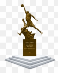 Download Air Jordan Xvii - Michael Statue Png PNG Transparent