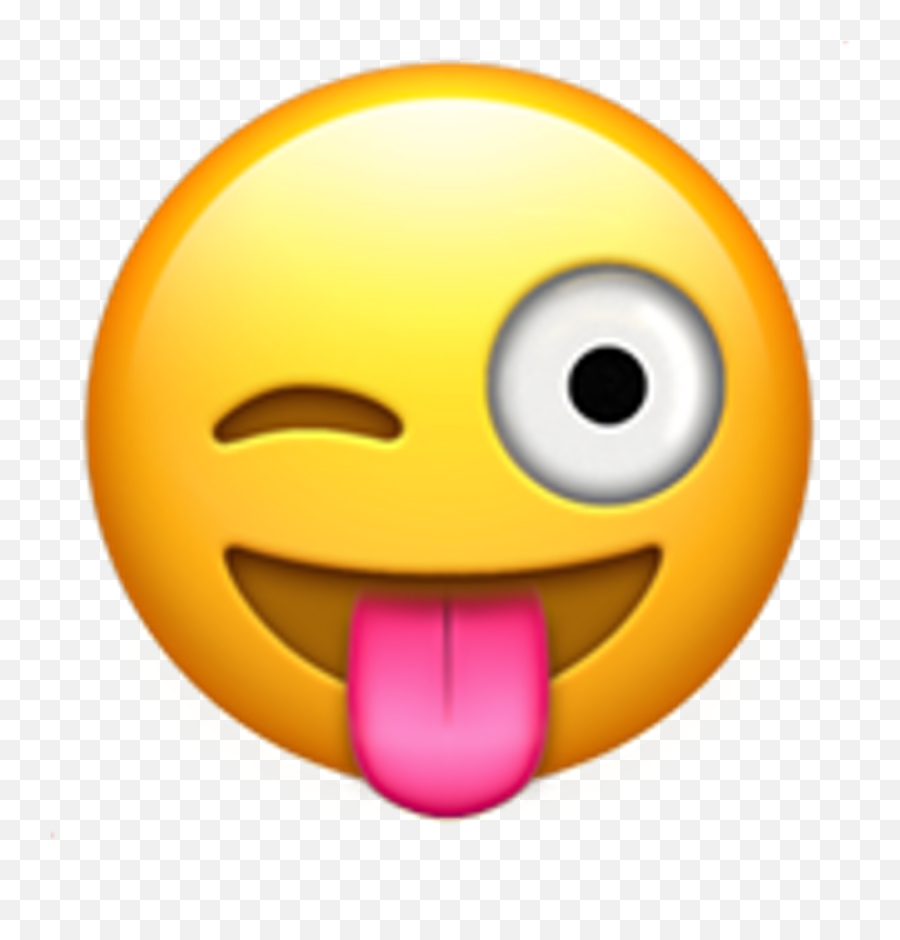 Iphone Tongue Out Emoji Png Image With - Iphone Emoji Tongue Out,Tongue Out Emoji Png