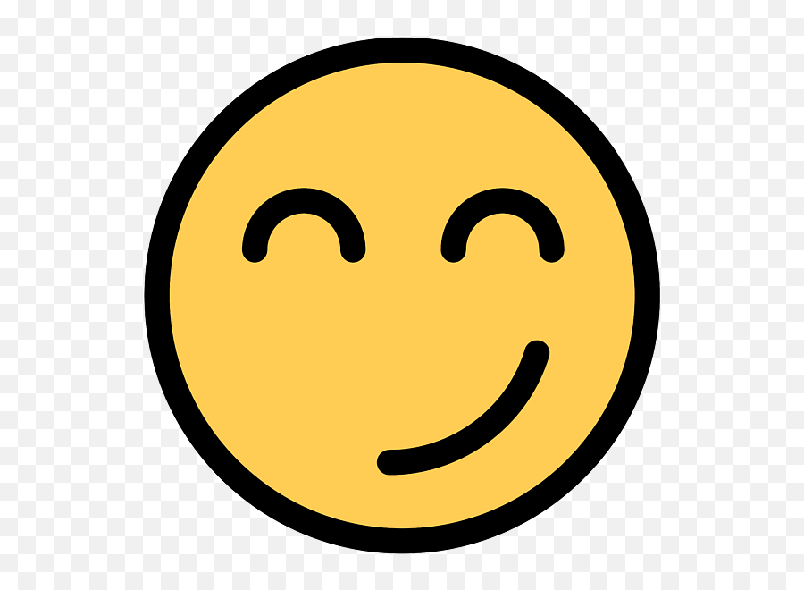 Smiley Face Cute Funny Smiling Happy Adult Pull - Over Wide Grin Png,Smiley Face Icon Transparent